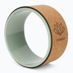 Cork Yoga Wheel 26 cm olive